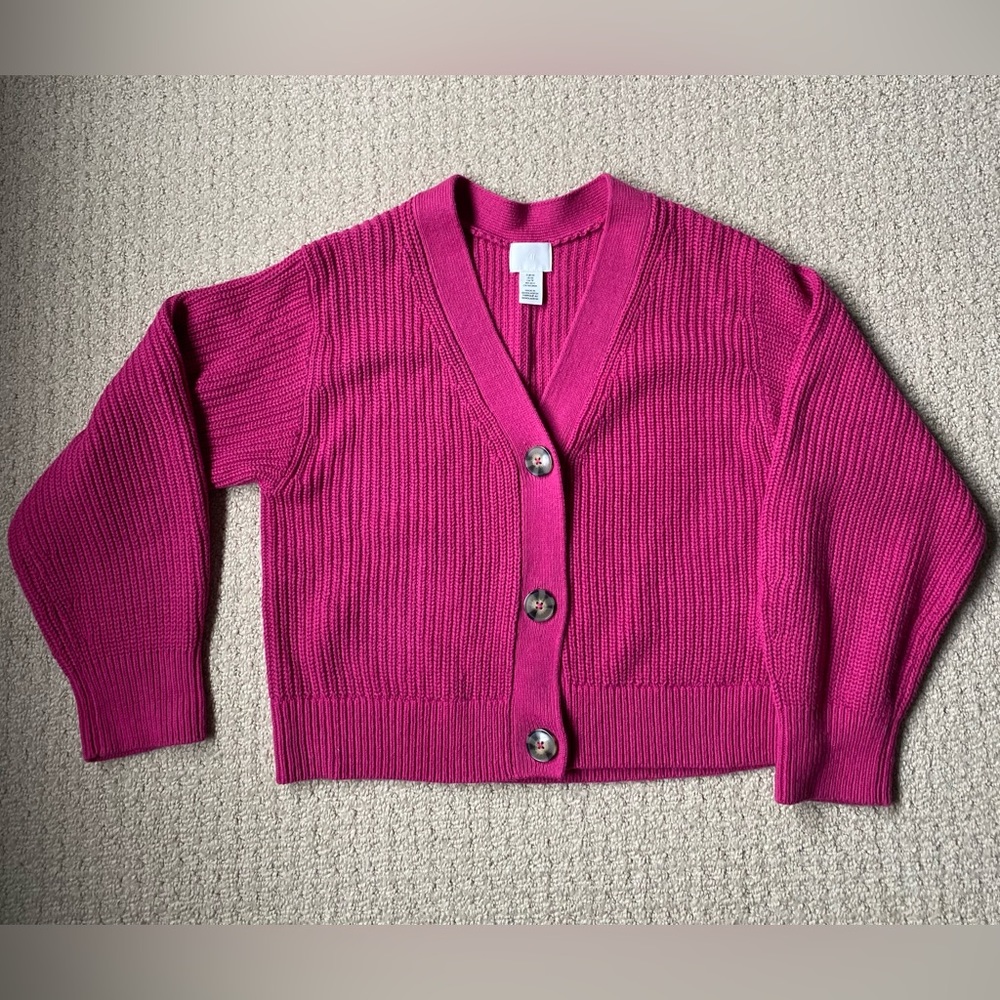 H&M button down cardigan